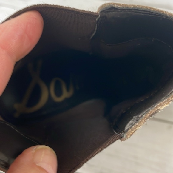 Sam Edelman Cheetah Print Heeled Ankle Bootie - Picture 13 of 15